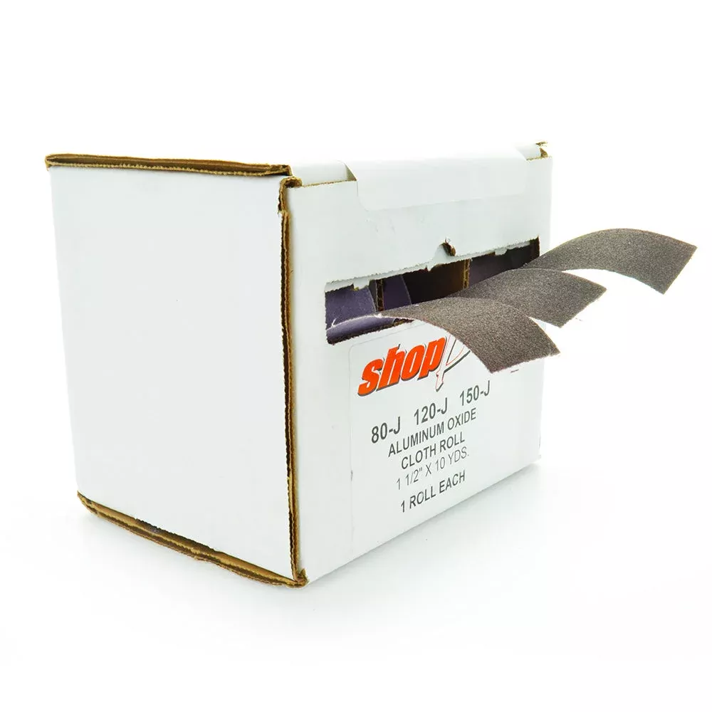 1-1 /2 Inch X 10 Yd 120 Grit Abrasive Roll