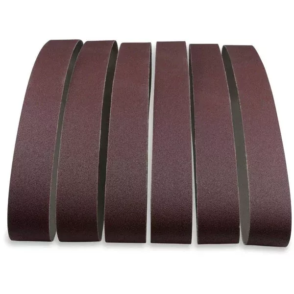 1 X 30 Inch Aluminum Oxide Metal Sanding Belts, 12 Pack