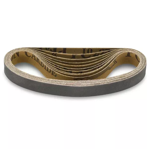 1 X 30 Inch Silicon Carbide Sanding Belts, 12 Pack