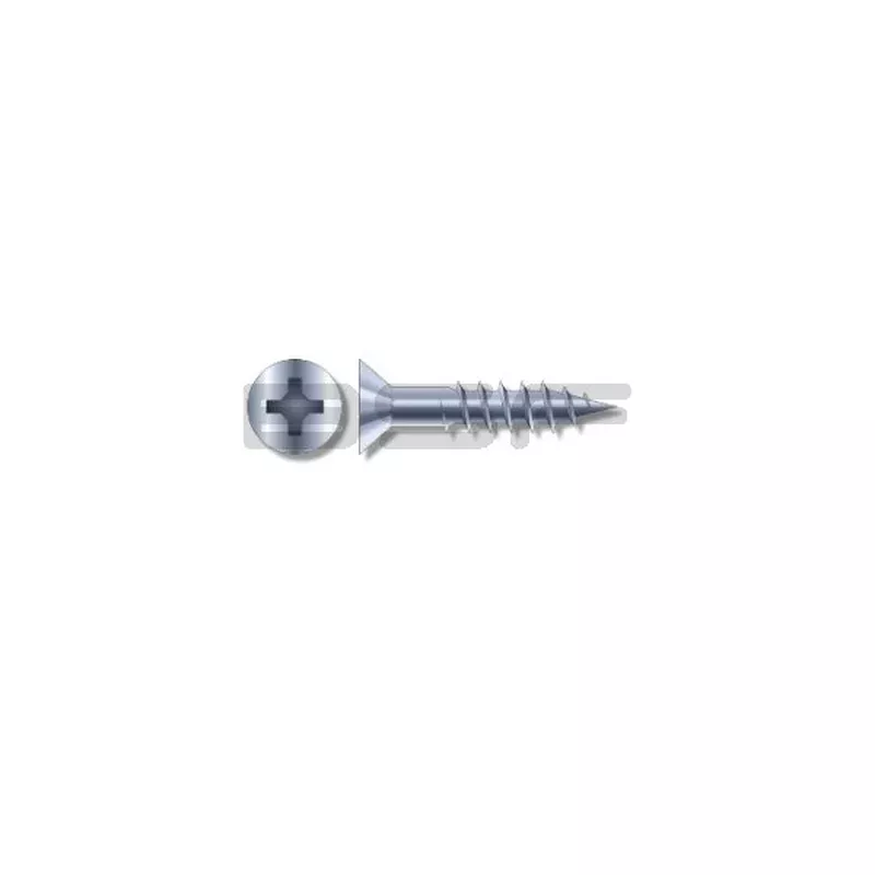 #10-13×1 3/4″ FLAT HEAD PHIL WOOD SCREW ZINC 100BX