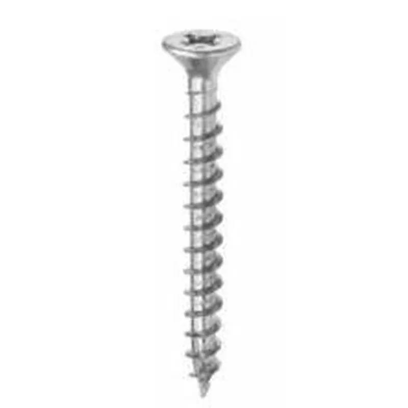 #10-13×4″ FLAT HEAD PHIL WOOD SCREW ZINC 100BX