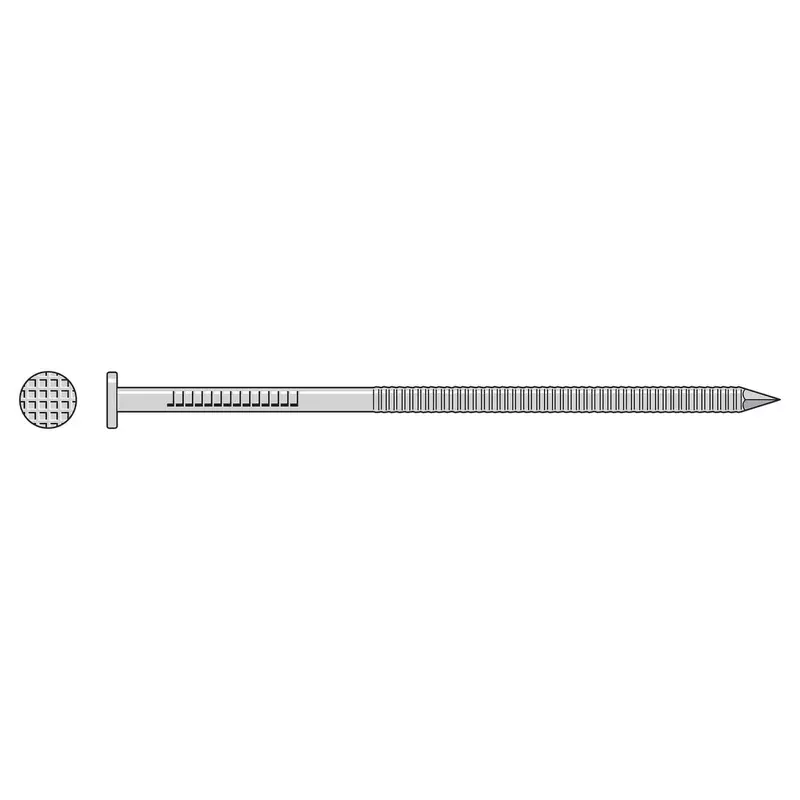 .113″ x 2-1/2″ Simpson T8CRD-RP25 12 Gauge Cedar and Redwood Decking Nail – 316 Stainless Steel Pkg 25
