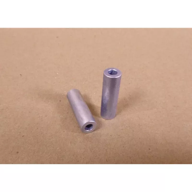 .195" ID X 3/8" OD X 1.217" TALL 2024 ALUMINUM STANDOFF, SPACER, BUSHING (2Pcs)