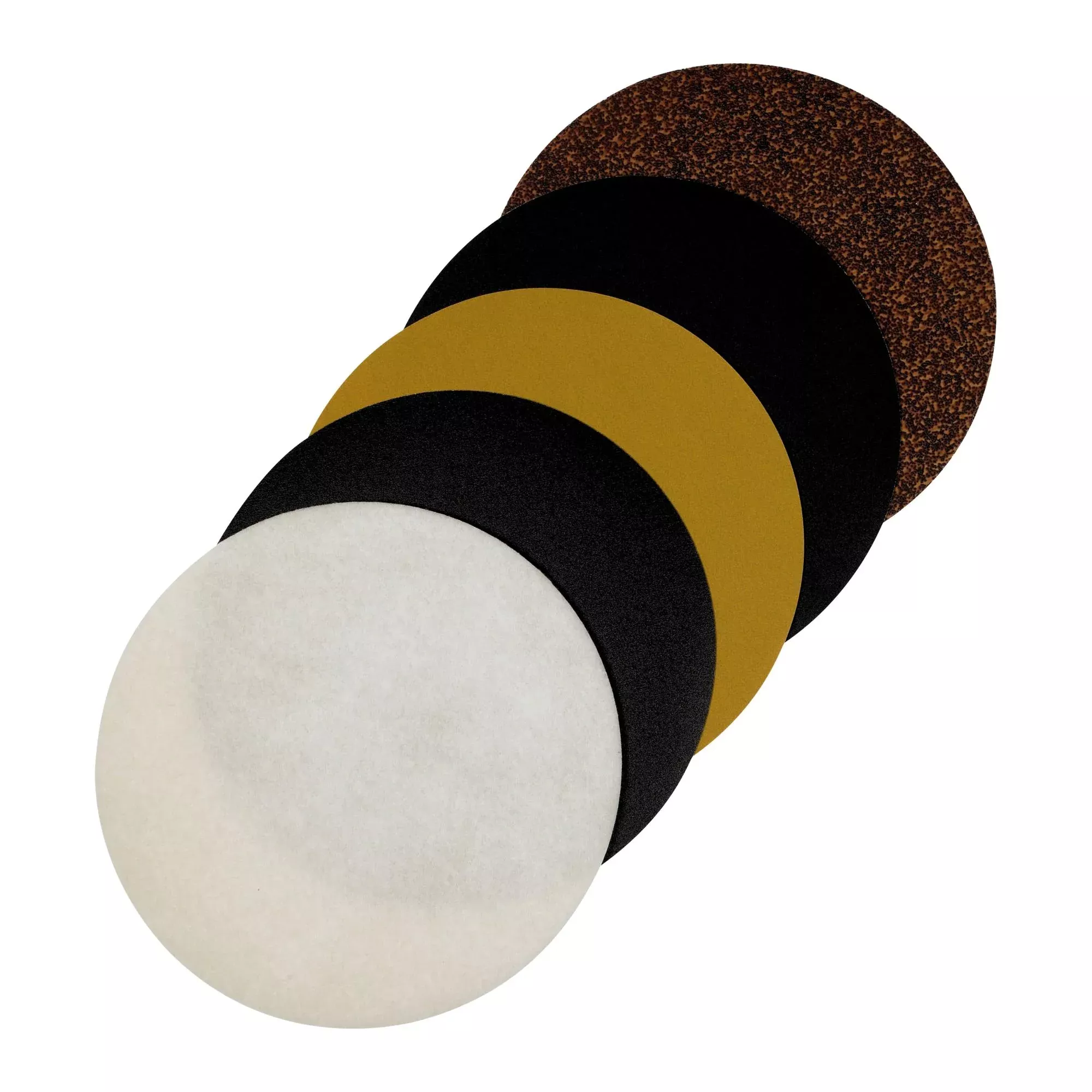 3M Floor Surfacing Discs EC16-100 16 in x NH, Easy Change, 100 grit