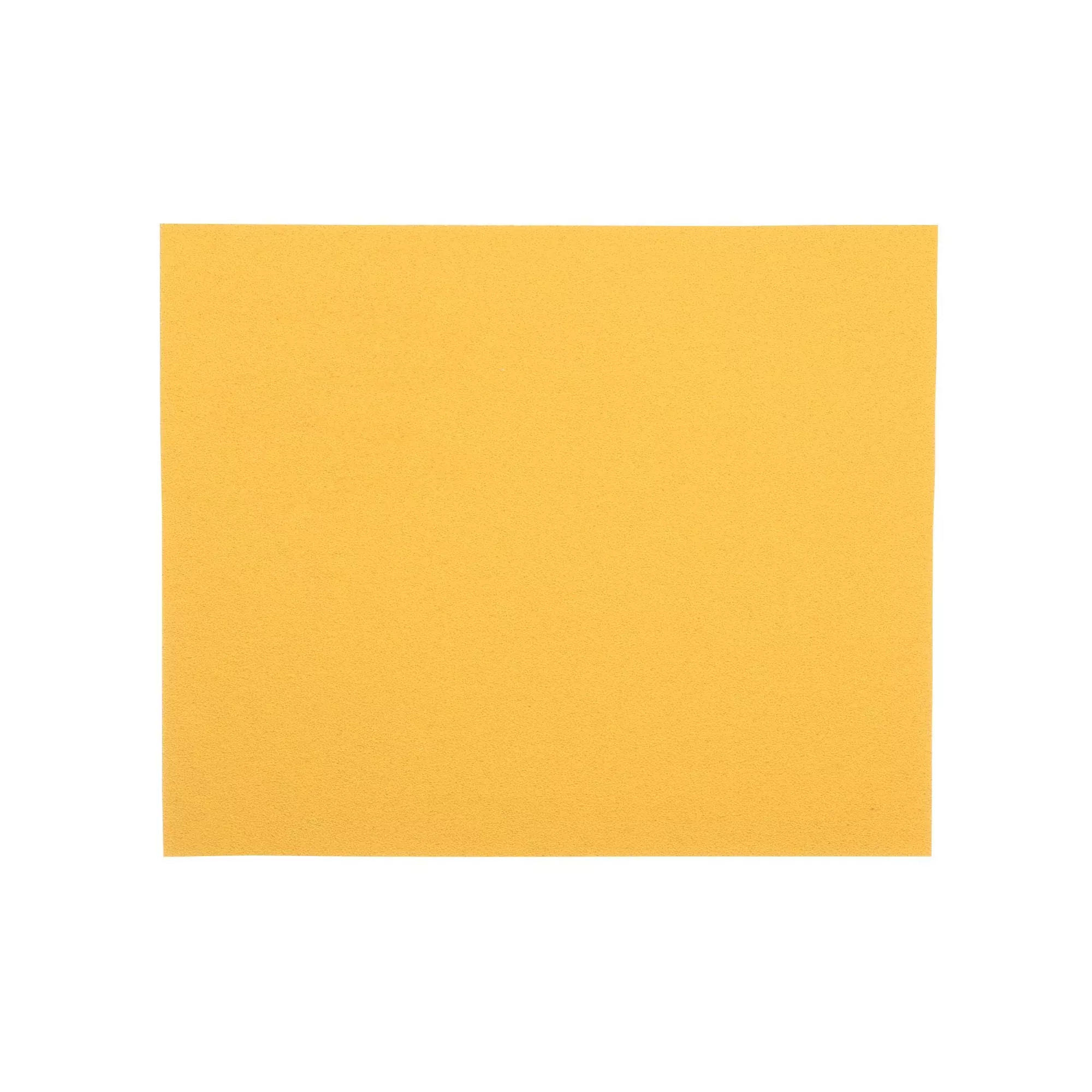 3M Gold Abrasive Sheet, 02549, P80 grade, 9 in x 11 in, 50 sheets perpack