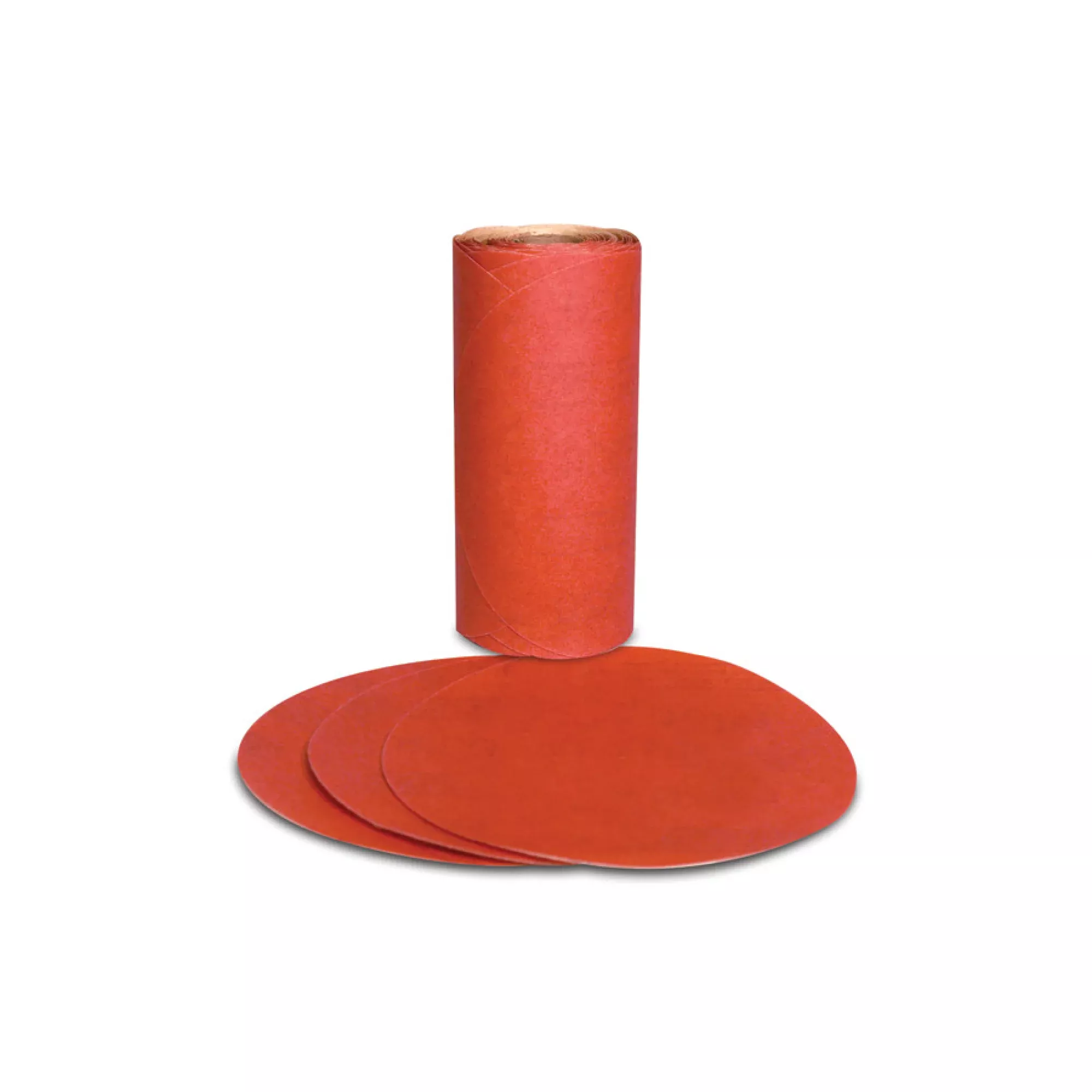 3M Red Abrasive PSA Disc, 01611, 5 in, 40, 25 discs per carton