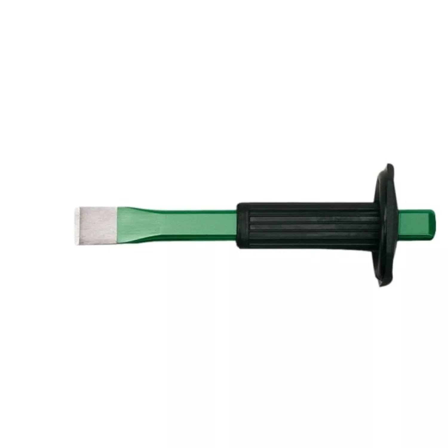Heyco 01555125000 Stone Chisel with Rubber Hand Guard, Non-spreading Safety Head, Flat Oval, 250mm