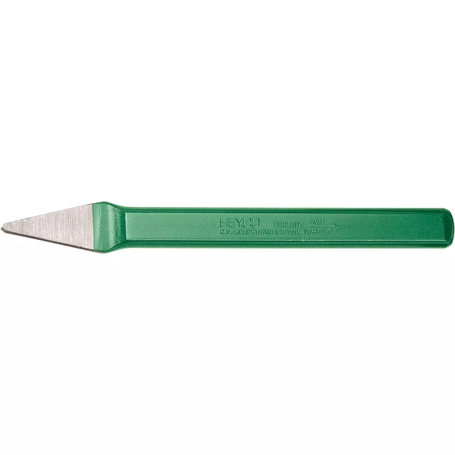 Heyco 01560020021 Cape Chisel with Non-spreading Safety Head, Flat Oval, 200 mm