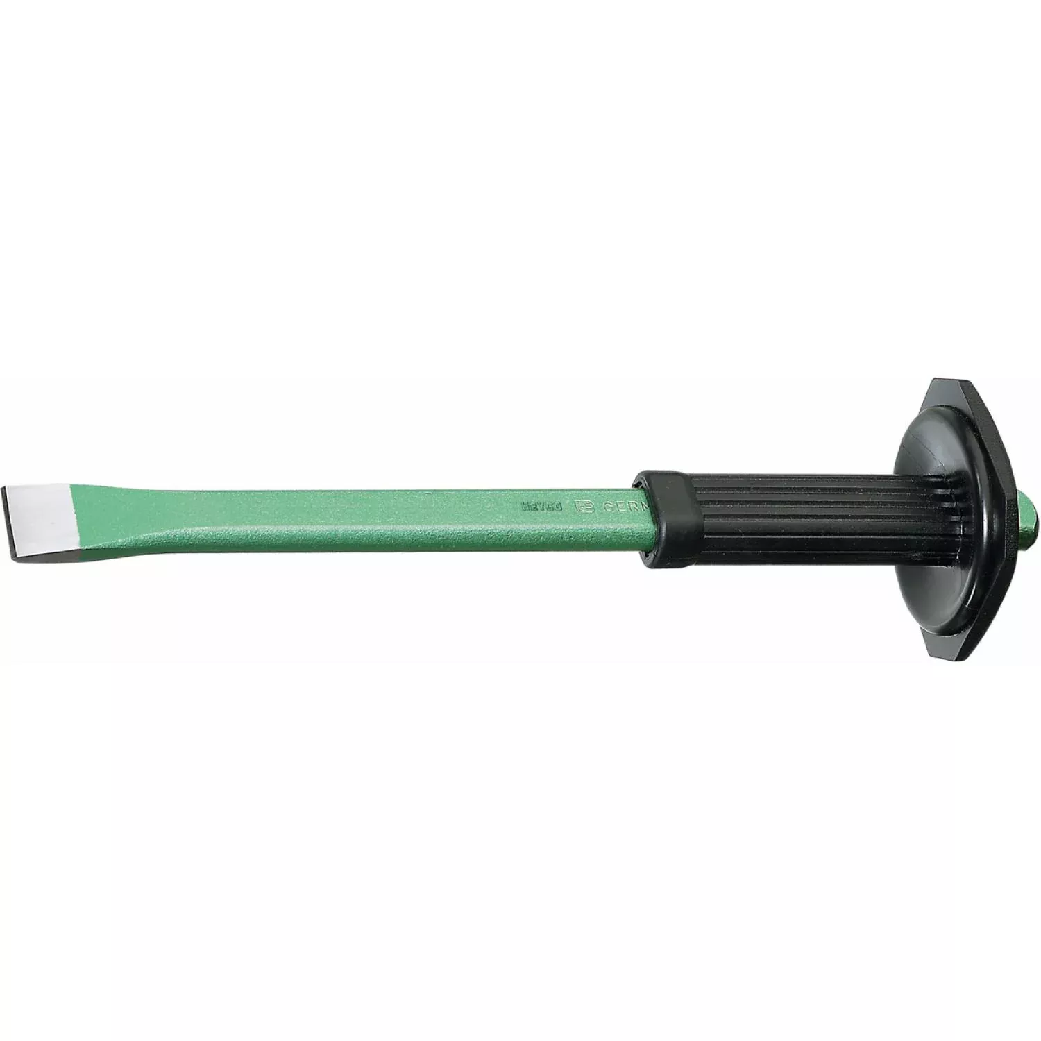 Heyco 01563130000 Stone Chisel with Hand Guard, Non-spreading Safety Head, Flat Oval, 300 x 26 mm