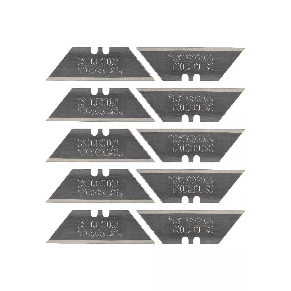 Klein Tools 44124 Utility Knife Blades, 10-Pack