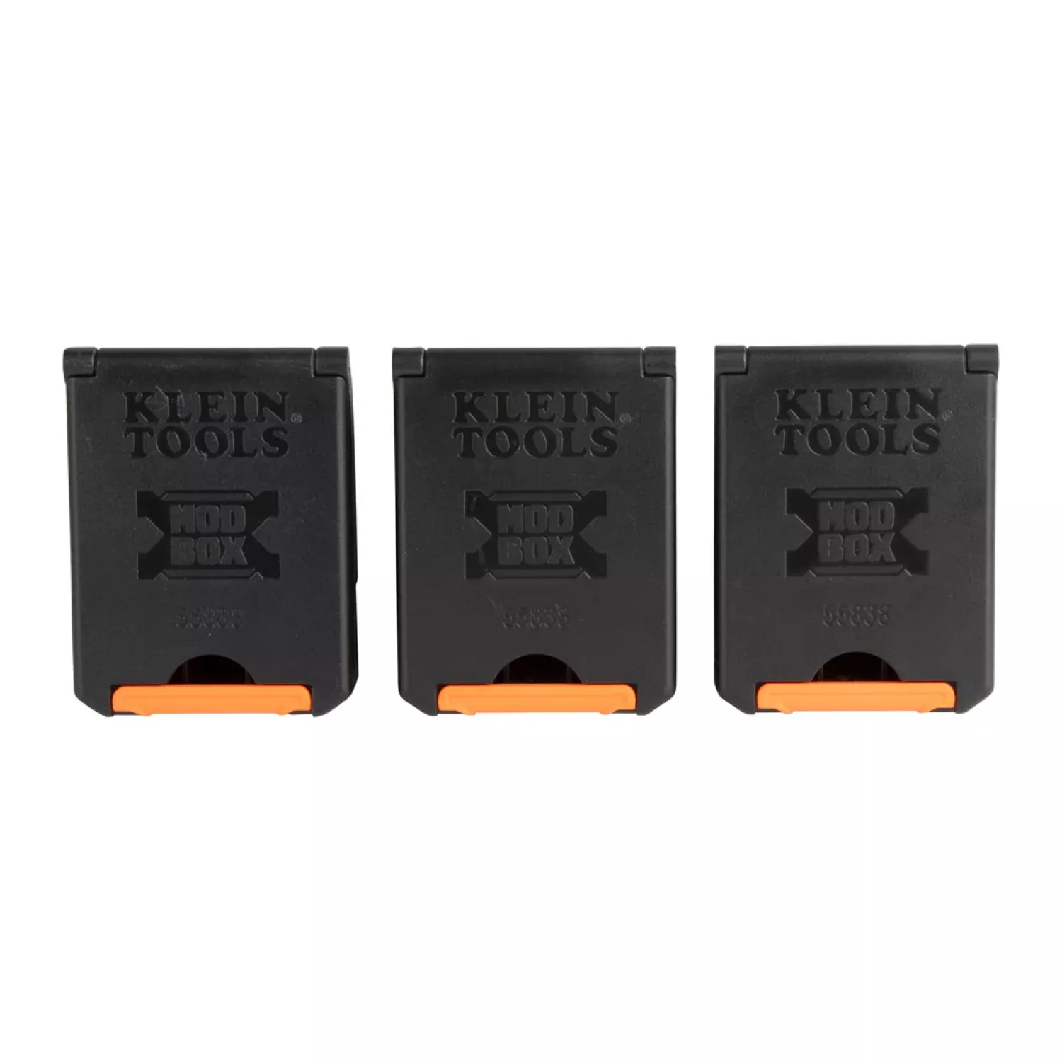 Klein Tools 55838MB MODbox Tool Belt Pouch Clips, 3-Pack
