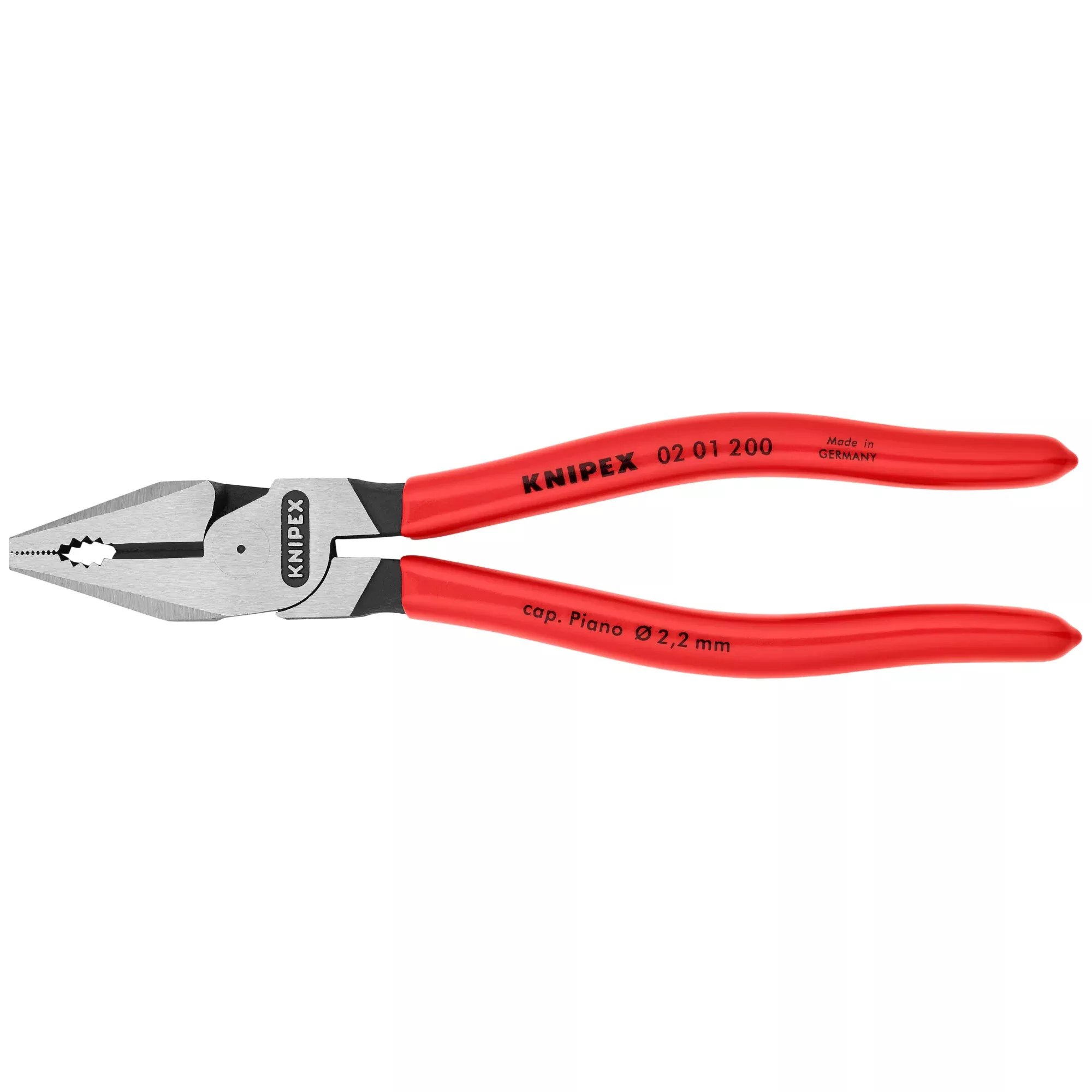 Knipex 02 01 200 SBA 8" High Leverage Combination Pliers