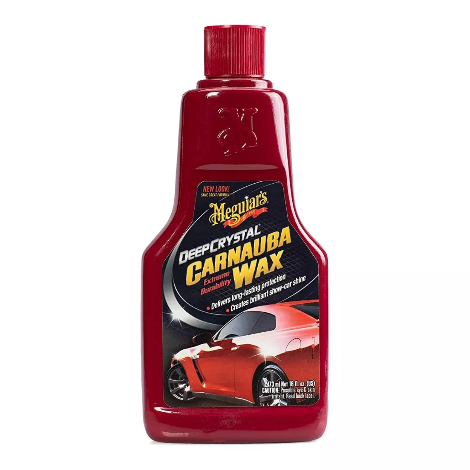 Meguiar's A2216 Deep Crystal Carnauba Liquid Wax, 16 oz.