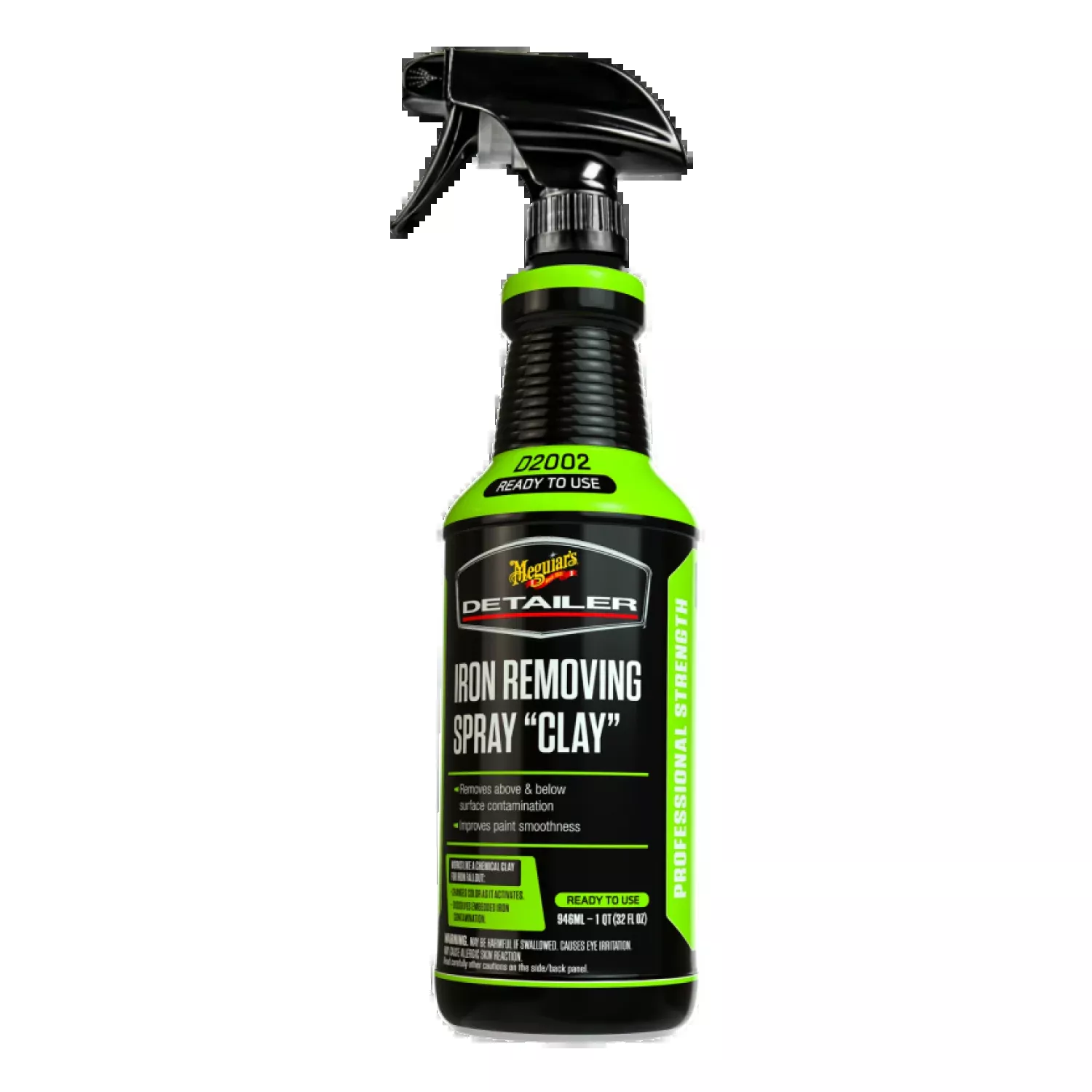 Meguiar's DRTU200232 Iron Removing Spray "Clay", 32 oz