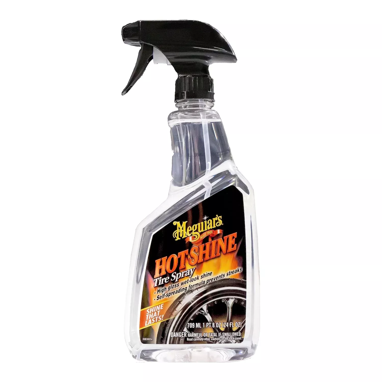 Meguiar's G12024 Hot Shine Tire Spray, 24 oz