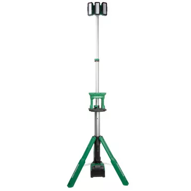 Metabo HPT UB18DGQ4M - 18V MultiVolt Cordless 4,000 Lumen LED Tripod Site Light