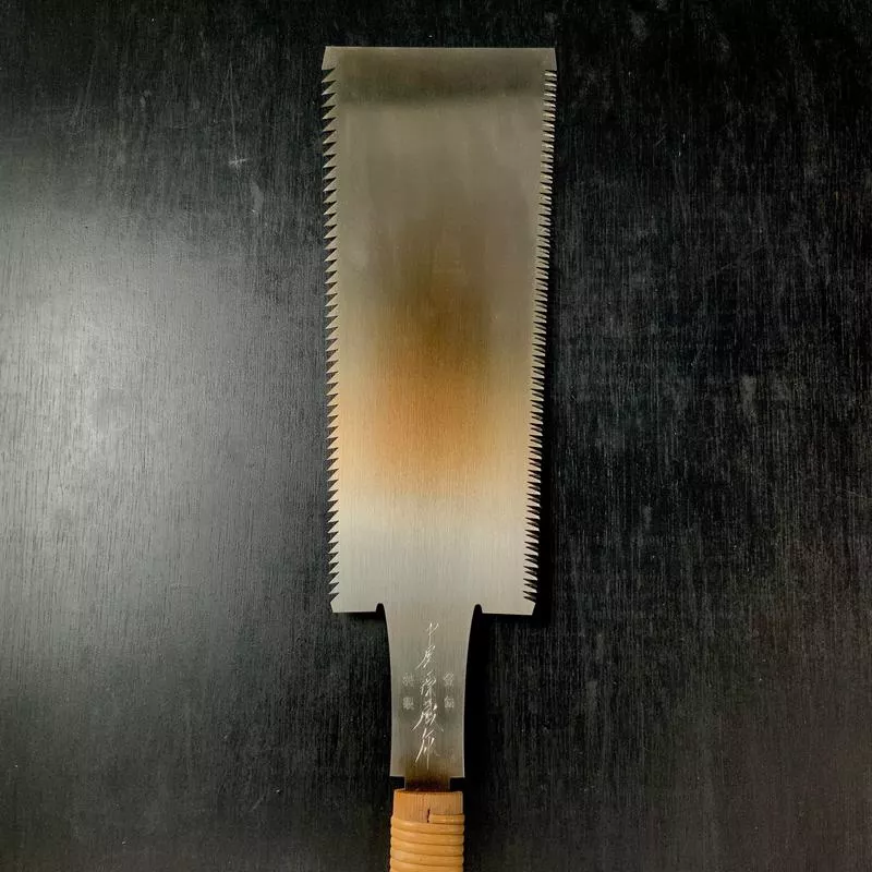 #R56 Double Edge Saw with Eddy Type Handles set by Kurashige 295mm