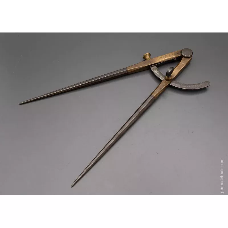 Remarkable Brass & Steel 14 Inch Dividers – EXCELSIOR 97939