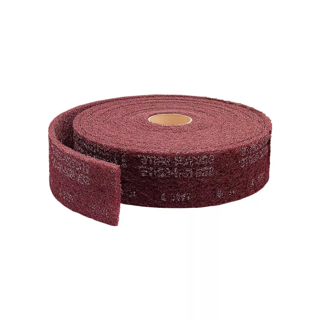 Scotch-Brite Clean and Finish Roll, CF-RL, A/O Very Fine, 2-1/2 in x 30ft