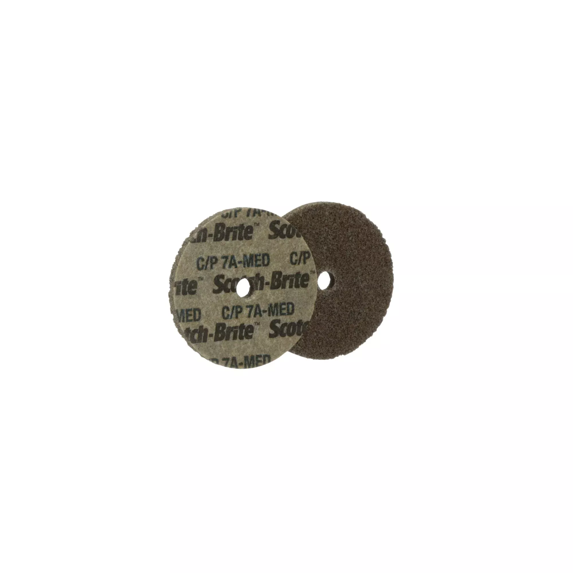 Scotch-Brite Cut and Polish Unitized Wheel, CP-UW, 7A Medium