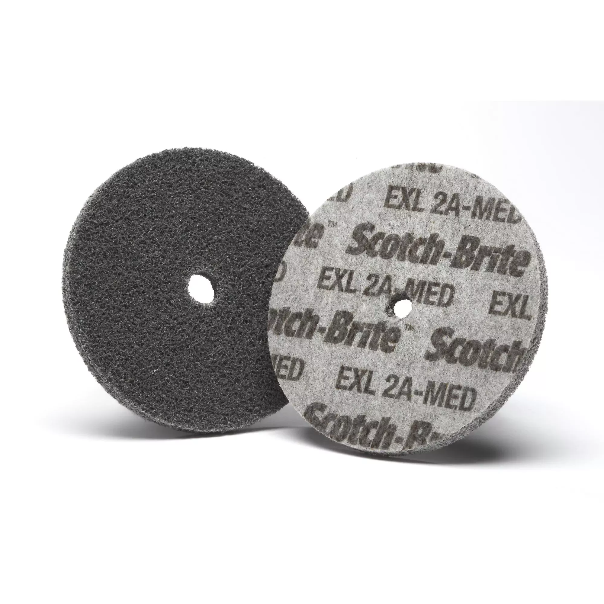 Scotch-Brite EXL Unitized Wheel, XL-UW, 2A Medium, 3 in x 3/4 in x 1/4in