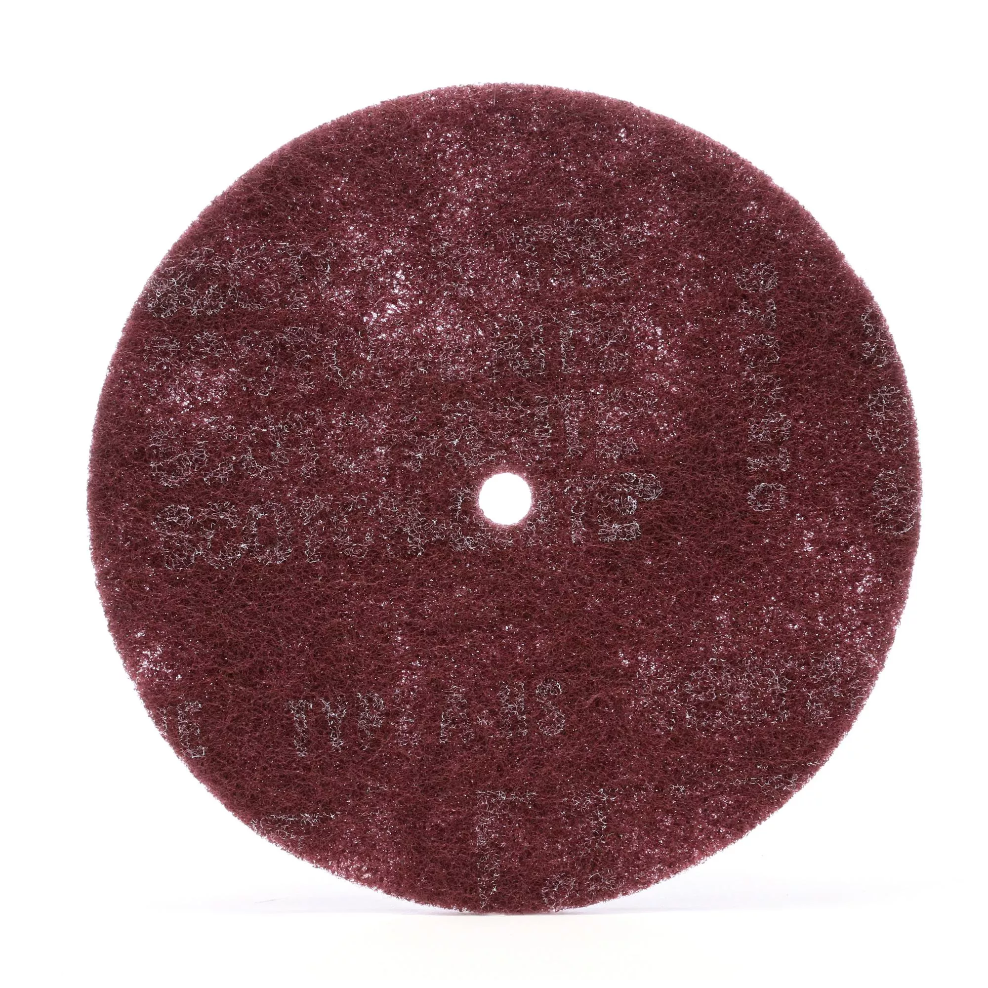 Scotch-Brite High Strength Disc, HS-DC, A/O Very Fine, 8 in x 1/2 in