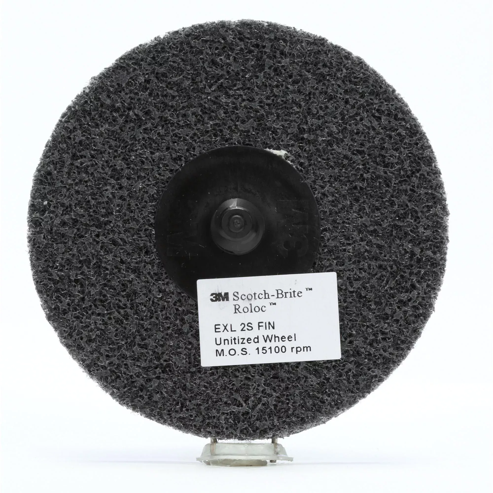 Scotch-Brite Roloc EXL Unitized Wheel, XL-UR, 2S Fine, TR, 2 in, SPR43126C