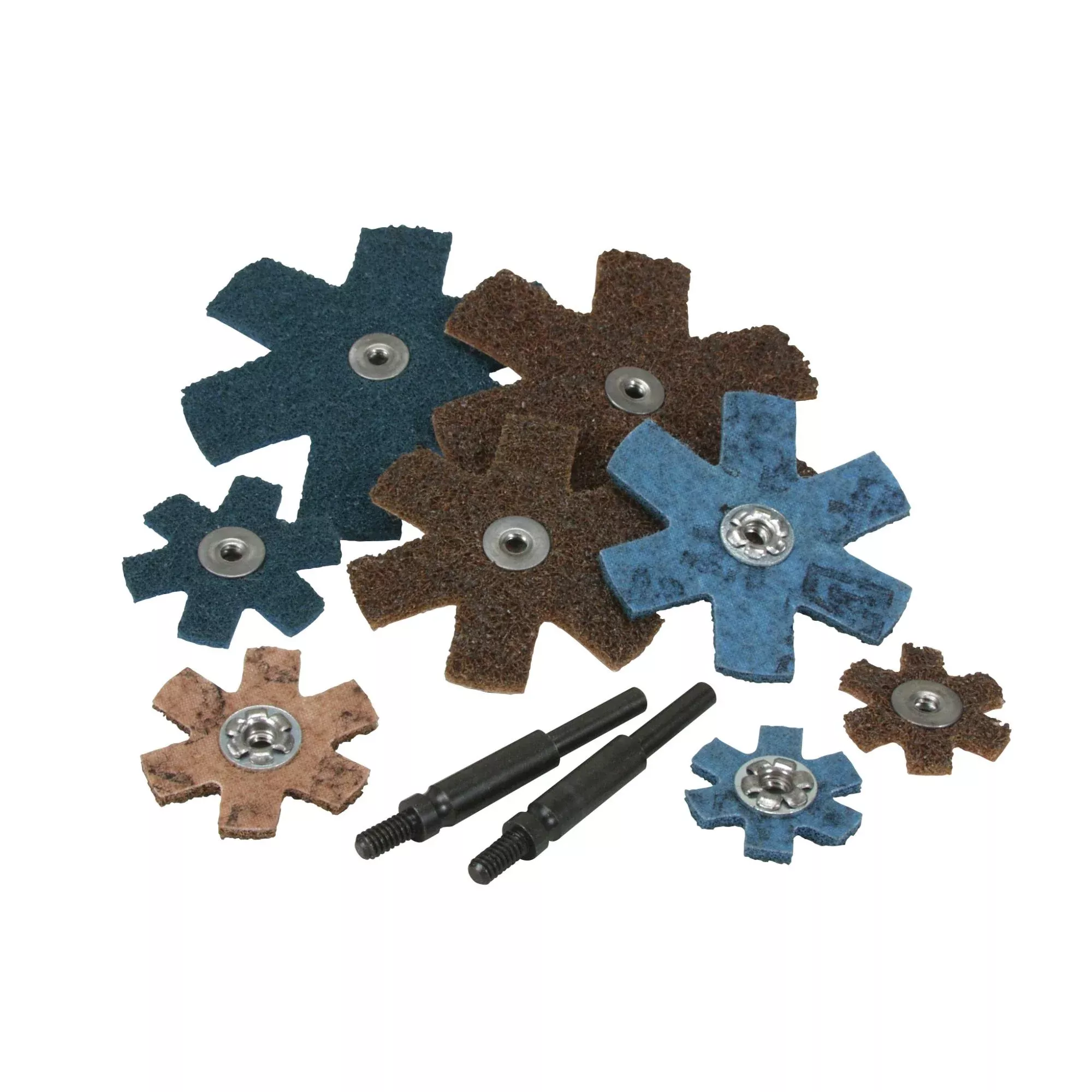Scotch-Brite Star, 4 in A VFN LS, 25/Pac