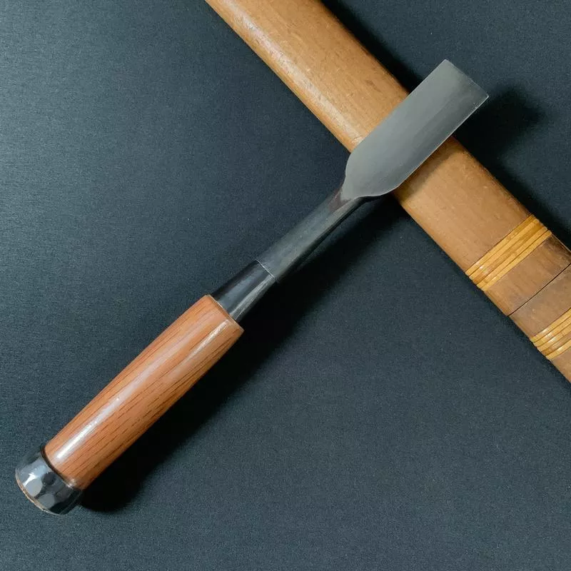 () Tasai Uchimaru chisels black finished with red oak handleuchimaruTasai