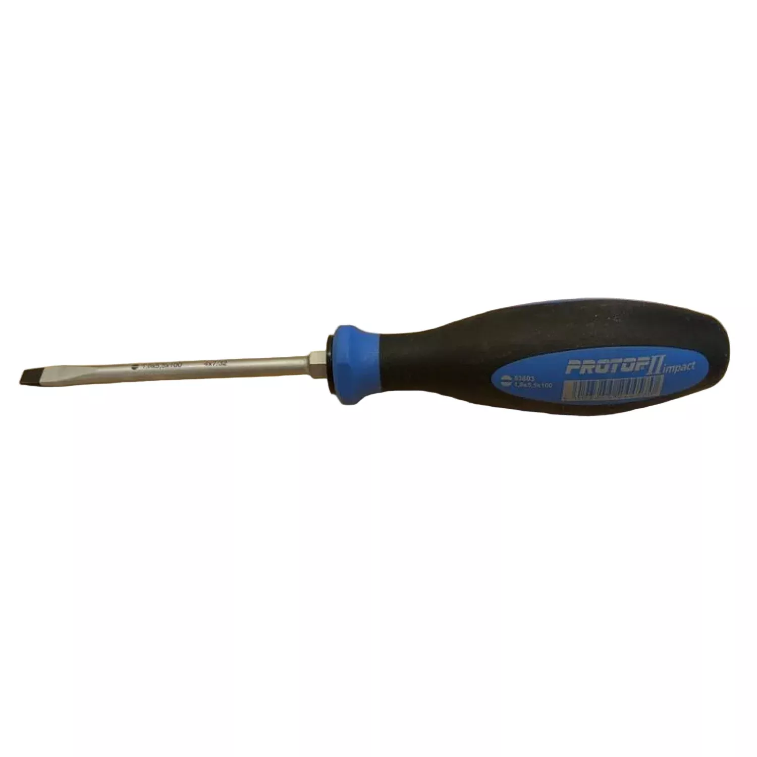 Witte 9T 83803 Pro Impact Slotted Screwdriver, 5.5 x 100mm