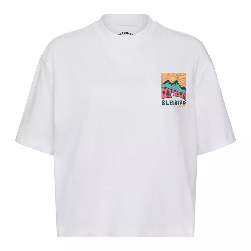 Women’s Road Out Cropped T-Shirt – White