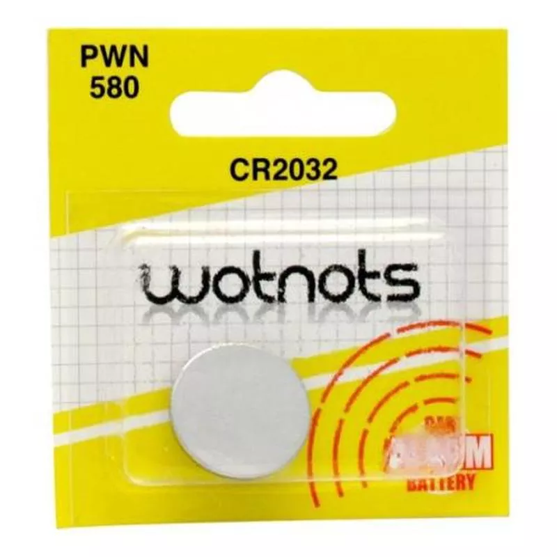 Wot-Nots Coin Cell Battery CR2032 – Lithium 3V