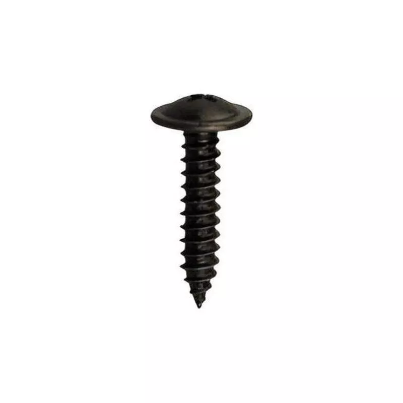 Wot-Nots Screw Self Tap Flanged – 1/2in X 10 – Black