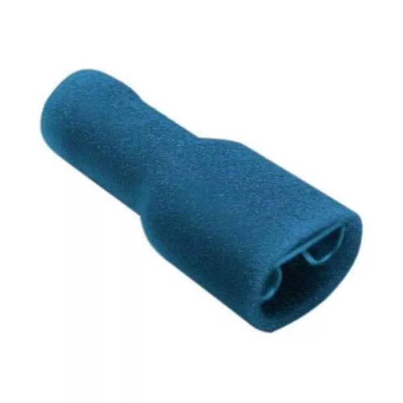 Wot-Nots Wiring Connectors Slide – On 250 – Blue