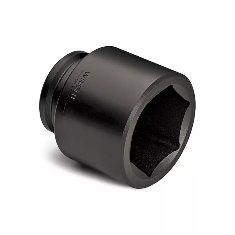 Wright Tool 85827A 2-1/2″ Drive 6 Point Standard Impact Socket – 3-7/16″