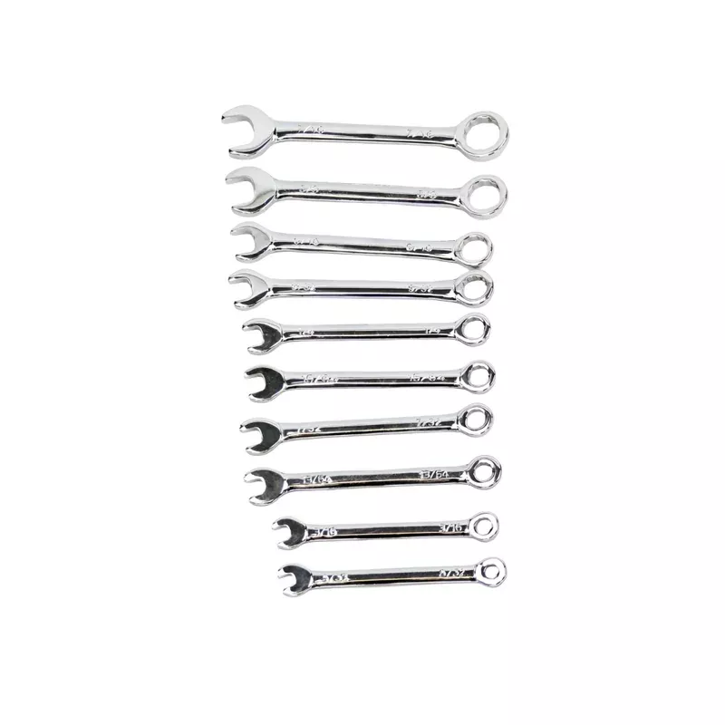 Wright Tool E798 Open End Wrench 8 Piece Set -Mini SAE Full Polish Cougar Pro 7/32″ -7/16″