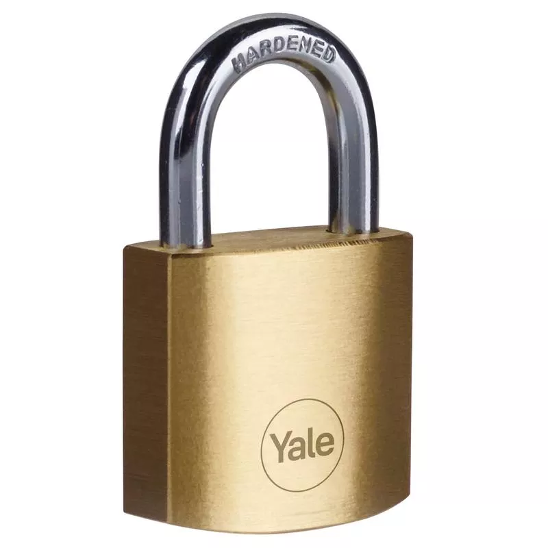 YALE PADLOCK BRASS BLISTER 30MM Y110B/30/115/1
