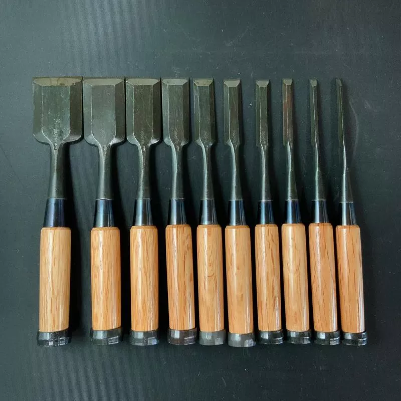 Yoshihiro Bench chisels setchisels with white steelOirenomi