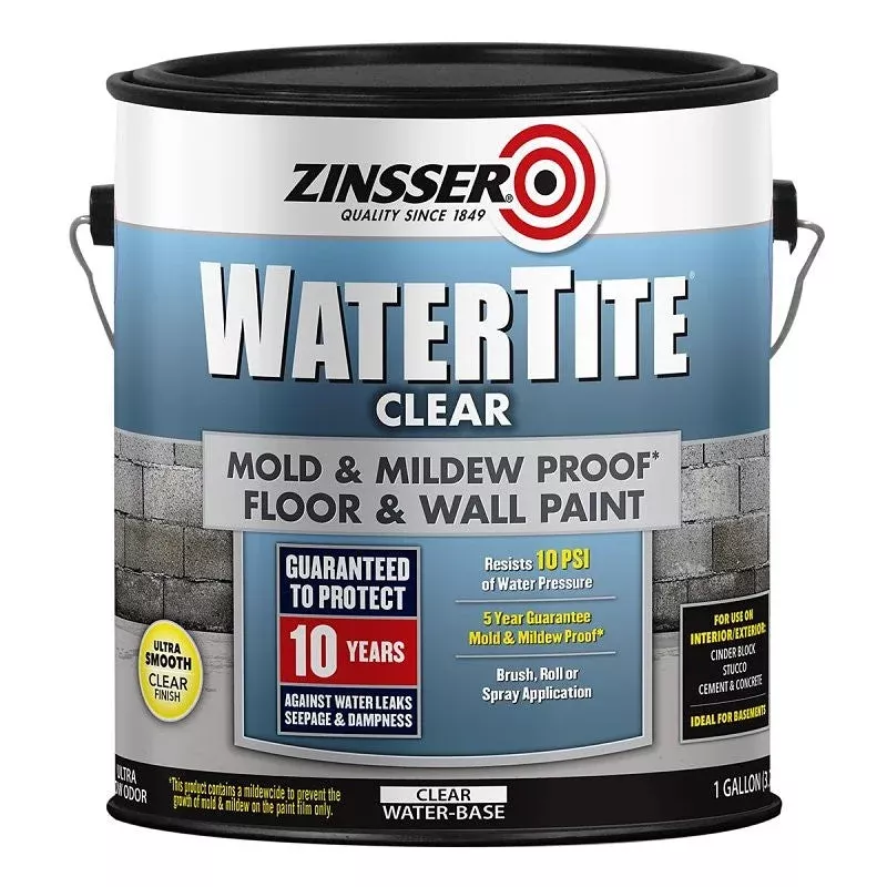 Zinsser 306607 Mildewcide Additive Liquid Clear 1 gal