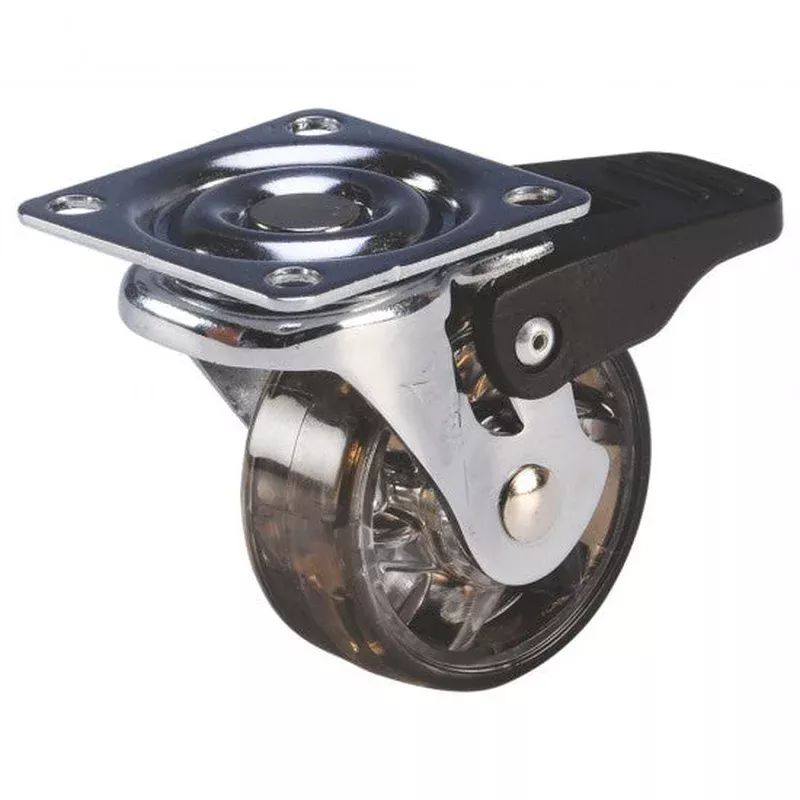 Zipco Swivel Castor 75mm Polycarbonate
